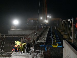 Nachtarbeit zwischen Nordhausen und Werther