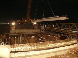 Nachtarbeit zwischen Nordhausen und Werther