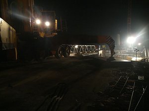 Nachtarbeit zwischen Nordhausen und Werther