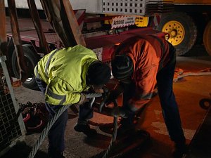 Nachtarbeit zwischen Nordhausen und Werther