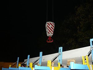 Nachtarbeit zwischen Nordhausen und Werther