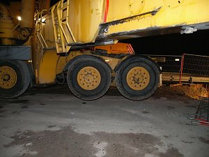 Nachtarbeit zwischen Nordhausen und Werther