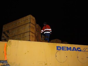 Nachtarbeit zwischen Nordhausen und Werther