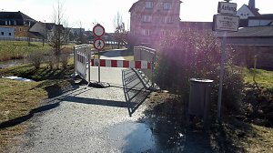 Wipperdamm teilweise gesperrt