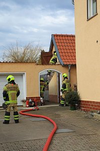 Feuerwehreinsatz in Bielen