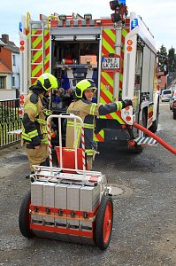 Feuerwehreinsatz in Bielen