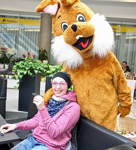 Osterhase holte sich kalte F&uuml;&szlig;e