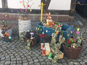 Osterbaum geschm&uuml;ckt