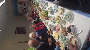 Osterfrühstück beim ambulanten Dienst