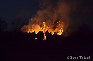 Osterfeuer in Krimderode