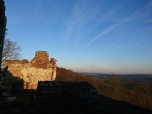 Die Sonne &uuml;ber dem S&uuml;dharz sagt tsch&uuml;ss