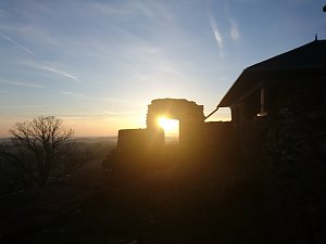 Die Sonne &uuml;ber dem S&uuml;dharz sagt tsch&uuml;ss
