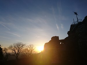 Die Sonne &uuml;ber dem S&uuml;dharz sagt tsch&uuml;ss