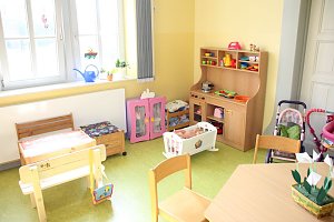 Hurra, wir spielen in der sanierten Kita