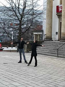 Zur Nordth&uuml;ringer Kulturnacht wird getanzt