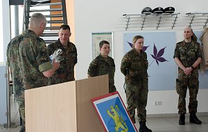 Aus der Region verabschiedet und empfangen