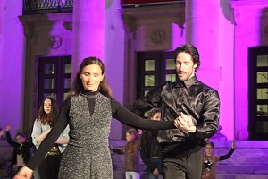 Die Eleven des Tanzstudio Radeva auf der 10. Nordth&uuml;ringer Kulturnacht
