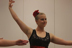 Die Eleven des Tanzstudio Radeva auf der 10. Nordth&uuml;ringer Kulturnacht