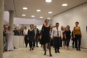 Die Eleven des Tanzstudio Radeva auf der 10. Nordth&uuml;ringer Kulturnacht
