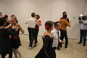 Die Eleven des Tanzstudio Radeva auf der 10. Nordth&uuml;ringer Kulturnacht