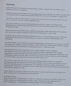 Kostenfreies erstes Beitragsjahr in einem Sportverein