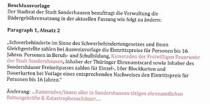 Rettungskr&auml;fte werden gleichgestellt