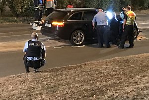 Unfall in der Borntalstra&szlig;e