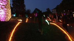 15. Lichterfest auf dem Petersberg