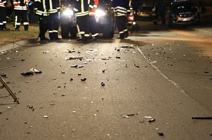 Schwerer Unfall in der Borntalstra&szlig;e