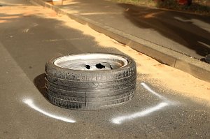 Schwerer Unfall in der Borntalstra&szlig;e