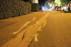 Schwerer Unfall in der Borntalstra&szlig;e