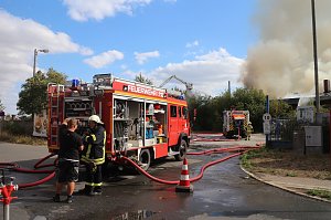 Feuer am Hauptbahnhof