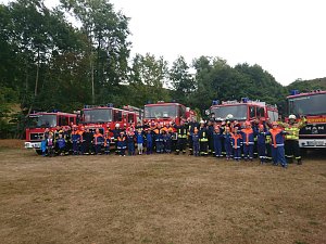 Zeltlager der Harztor-Jugendfeuerwehren