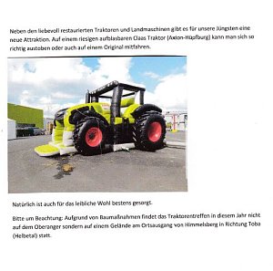 Treckertreffen in Himmelsberg