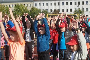 Grundschultag auf dem Hohekreuz-Sportplatz