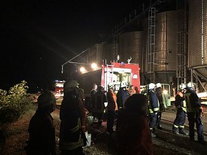 Hoher Schaden bei Brand