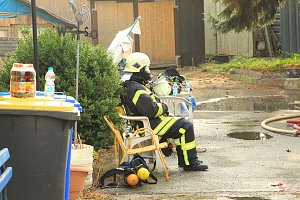 Eine Verletzte bei Wohnhausbrand (Update)