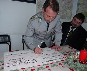 Spende an Sondersh&auml;user Tafel