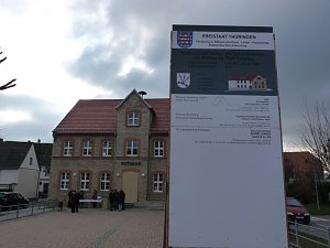 Abschluss 1. Bauabschnitt Rathaus Ro&szlig;leben