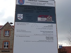 Abschluss 1. Bauabschnitt Rathaus Ro&szlig;leben