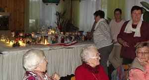 Weihnachtsfeier beim WB 4