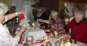 Weihnachtsfeier beim WB 4