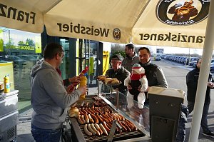 Es wurde angegrillt