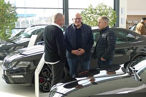 Sonnige Aussichten beim Skoda-Buffet