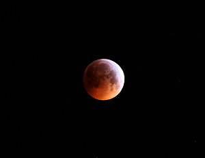Mondfinsternis am 21. Januar 2019