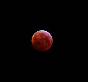 Mondfinsternis am 21. Januar 2019