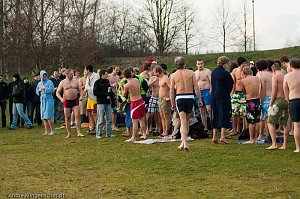 Eisiges Baden