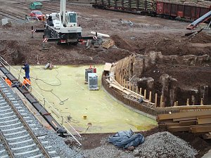 Geschichte einer Baustelle