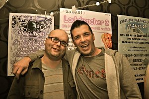 House Weihnachtsparty im Grease