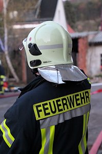 Dachstuhlbrand in Sondershausen Bebra